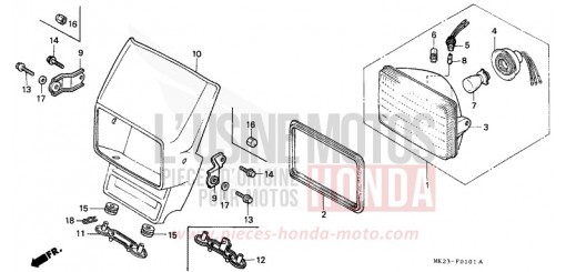 PROJECTEUR XR600RN de 1992
